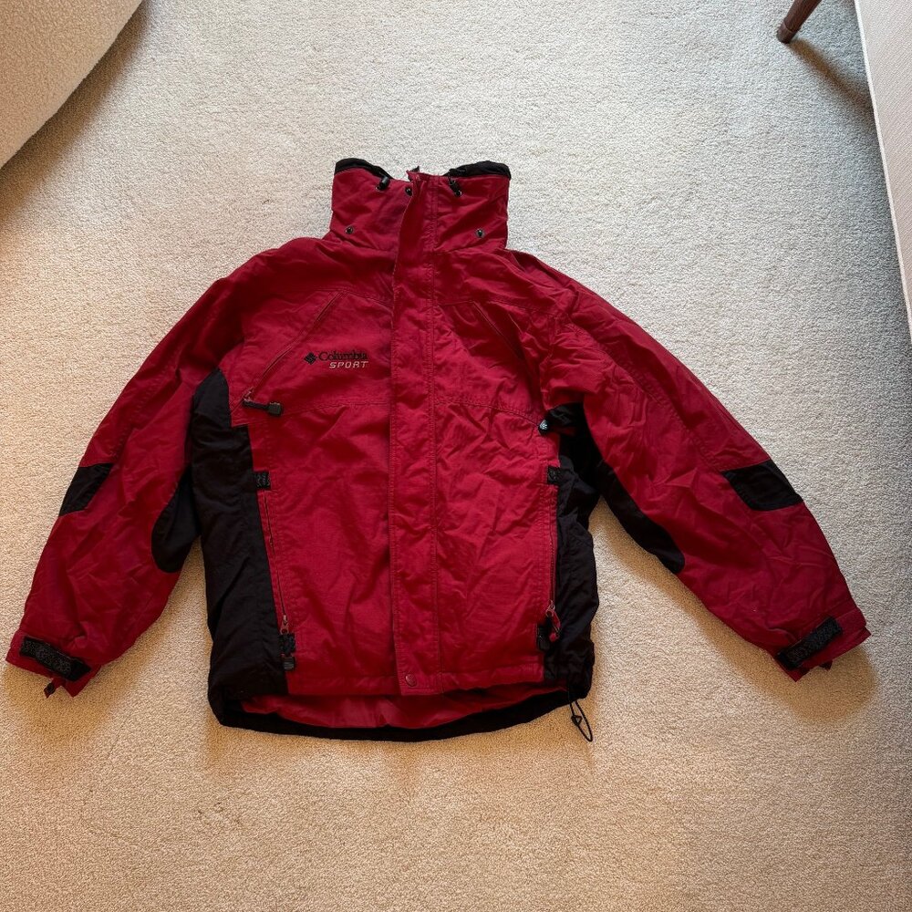 Men's Winter Ski Jacket - 3-in-1 Jacket - Size Small
